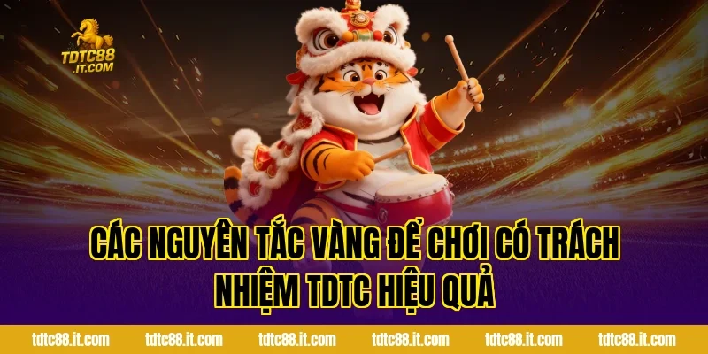 Chơi Có Trách Nhiệm TDTC – Cam Kết Giải Trí An Toàn 2 Các nguyên tắc vàng để chơi có trách nhiệm TDTC hiệu quả