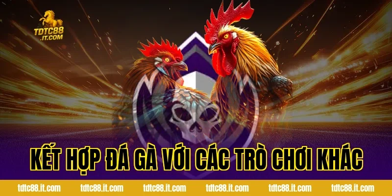 Kết hợp đá gà với các trò chơi khác