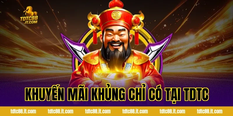 Khuyến Mãi Khủng Chỉ Có Tại TDTC