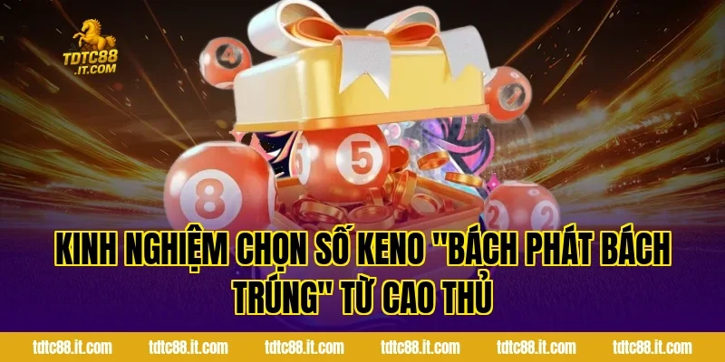 Kinh Nghiệm Chọn Số Keno "Bách Phát Bách Trúng" Từ Cao Thủ