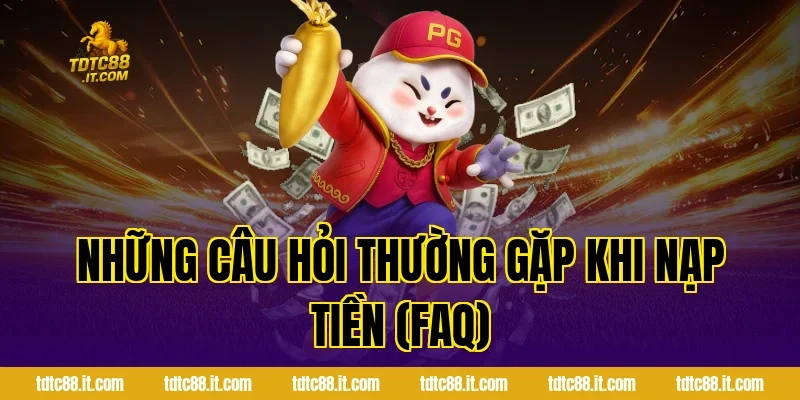 Những câu hỏi thường gặp khi nạp tiền (FAQ)