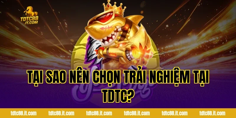 Bắn Cá Thần Tài – Game Bắn Cá Đổi Thưởng Hot 5 Tại sao nên chọn trải nghiệm tại TDTC?